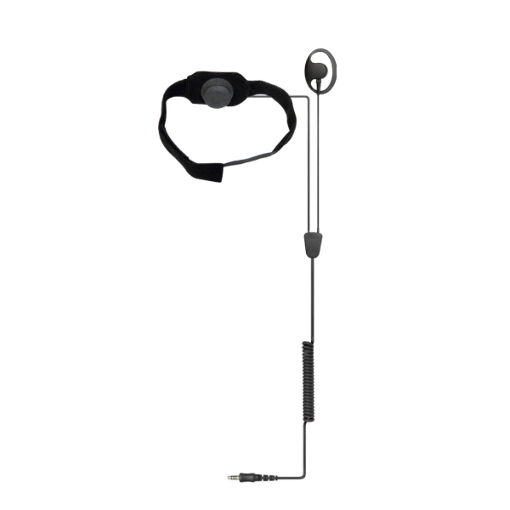 Throat Microphone Headset requires PTT part(ATEX )