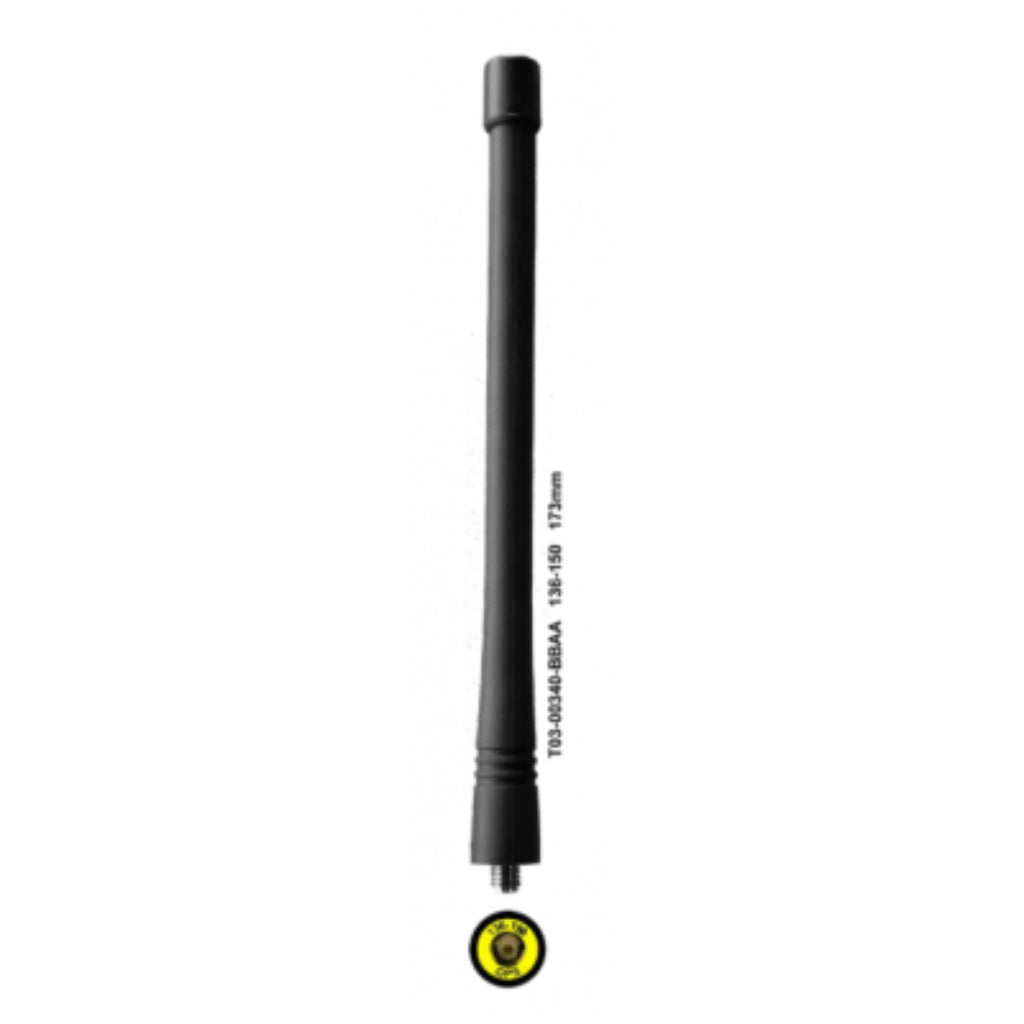 Tp3000 Accessory Tait TP3000 VHF Antenna - 136-150Mhz - 173mm – Over and Out Communications