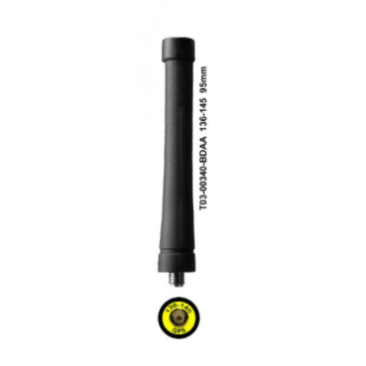 Tait TP3000 VHF Antenna - 136-145 - GPS - Stubby 95mm