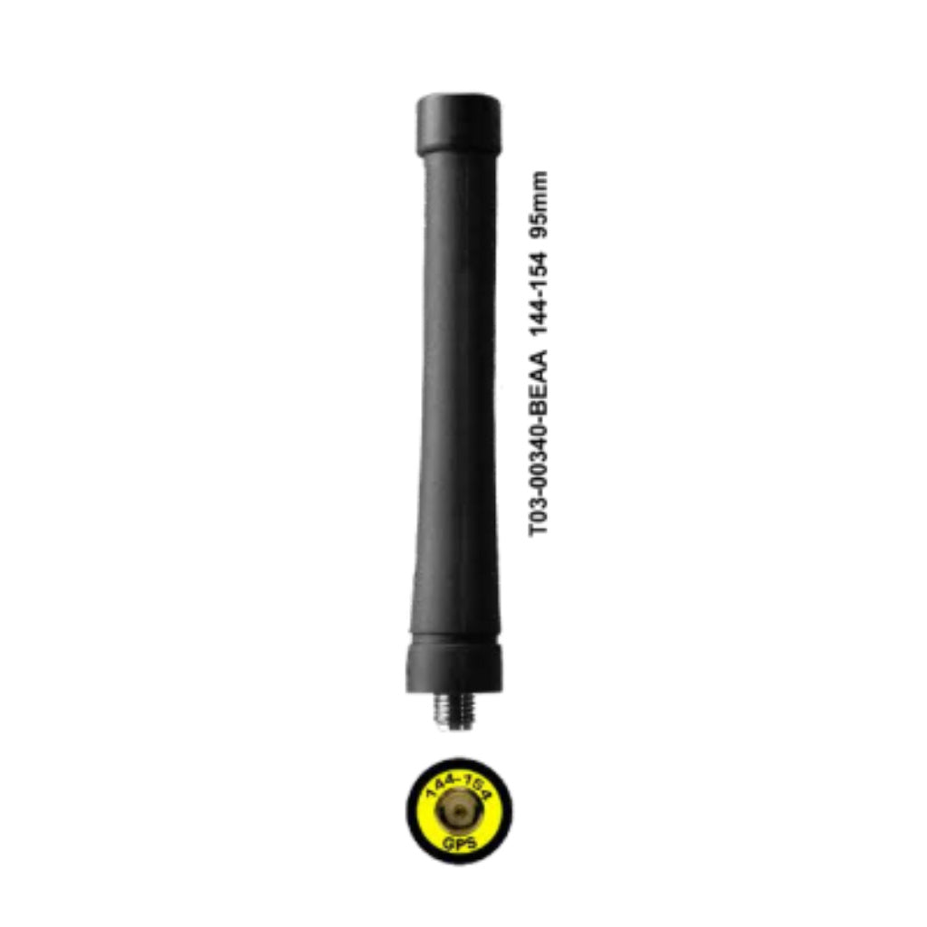 Tait TP3000 VHF Antenna 144 154Mhz GPS Stubby 95mm Over And Out Tait TP3000 VHF Antenna 144 154Mhz GPS Stubby 95mm Over And Out