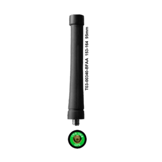 Tait TP3000 VHF Antenna - 153-164Mhz - GPS - Stubby 95mm