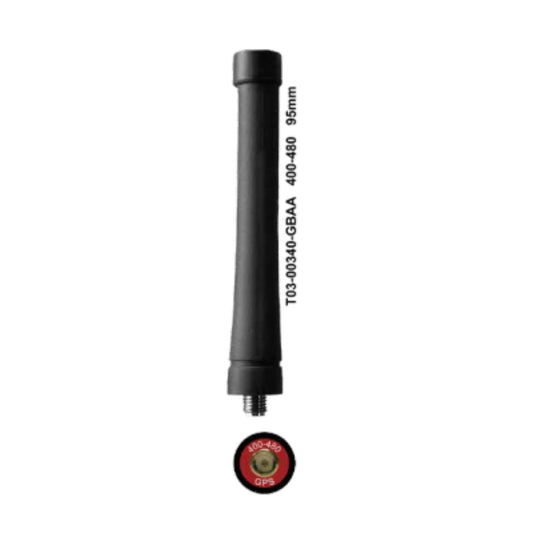 Tait TP3000 UHF1 Antenna - 400-480Mhz - GPS - Stubby 95mm