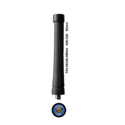 Tait TP3000 UHF2 Antenna - 450-520Mhz - GPS - Stubby 95mm