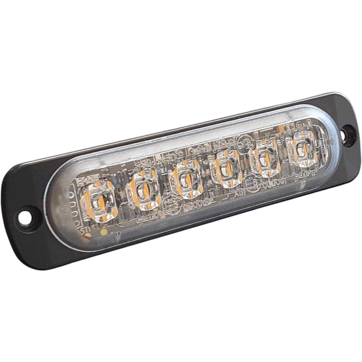 6 LED Super Thin Directional Flashing Light