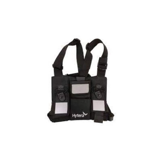 Black Nylon Carry Chest Pack (for Portable Radios)