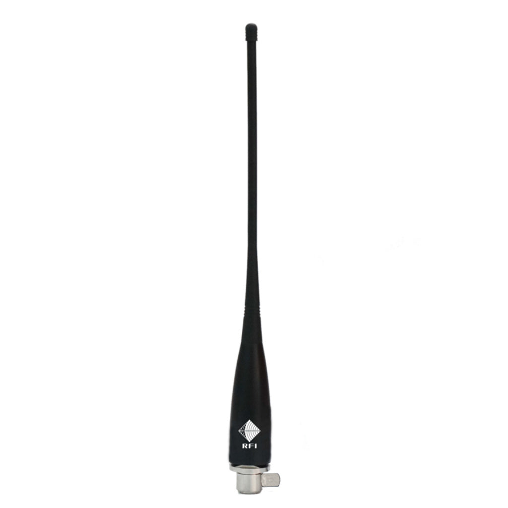 380-470MHz Broadband Ground Independent Mopole - MBC Base (Flexible Moulded Whip)